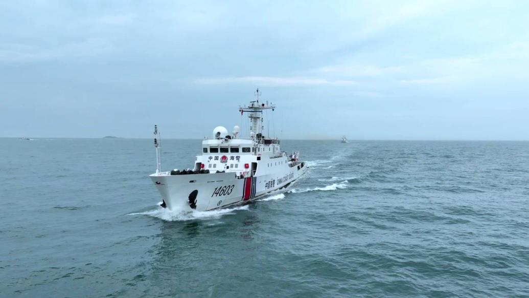 海警马祖海域执法巡查，破浪前行的励志之旅